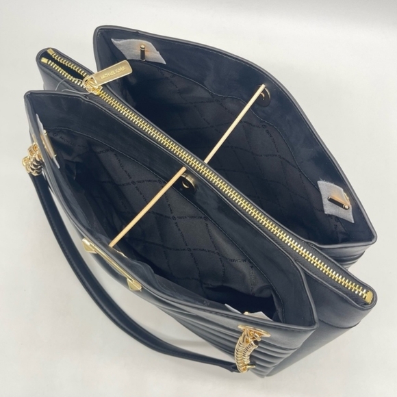 Michel Kors Whitney Chain Shoulder Bag Tote - Picture 4 of 6